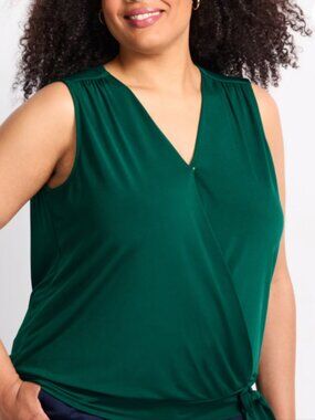 Stitch Fix - Montgomery Post Elena Sleeveless Tie Detail Knit - XXL